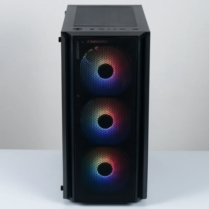 R16 GTX Качество — фронт прямо, 3 RGB вентилятора